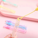 Triogift  10-100pcs Bubble Soap Bottle Love Wand Tube Birthday Gifts For Guests Birthday Party Decorations Love Bubble Tube Baby Kid Toy