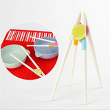 Triogift  1Pair Children Learning Training Chopsticks Kids Baby Learning Training Chopsticks For Children Chinese Chopstick Learner Gifts