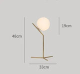 Triogift Gold Modern Desk Lamp