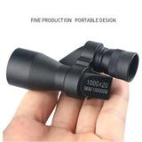 Triogift  Portable HD Mini Pocket Monocular Telescope High Magnification Zoom Outdoor Fishing Telescope for Hunting Camping Mountaineering