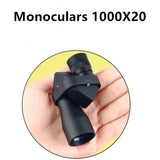 Triogift  Portable HD Mini Pocket Monocular Telescope High Magnification Zoom Outdoor Fishing Telescope for Hunting Camping Mountaineering