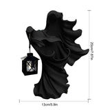 Triogift Lantern Witch Resin Figurine