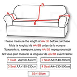 Triogift Velvet Sofa Cover for Living Room Thick Elastic Sofa Cover 1/2/3/4 Seater L Shaped Corner Sofa Cover Stretch Cover for Sofa