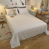 Triogift Minimalist Series Bedding Set, 1 Duvet Cover, 1 Flat Sheet, 2 Pillowcases, Ultimate Comfort and Style!