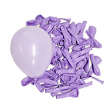 Triogift Purple Balloon Arch White Sand Metal Light Purple Pastel Pale Pinkish Purple Balloon Garland for Wedding Birtday Decoratio