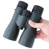 Triogift Professional Binoculars FMC HD Handheld Long Range Waterproof Powerful BAK4 Night Vision for Outdoor Camping Hunting