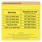 Triogift   Simple Splicing Square Bracket Modern Mosquito Net bedding high quality canopy Mosquito proof tent