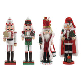 Triogift  Nutcracker Soldier Ornament Faceless Gnome Doll Festival Party Tabletop Tree Decoration New Year Xmas Gifts Pendant Dolls