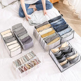 Triogift Clothing Storage Organizer Box Cabinets Drawer Pants Organizer Underwear T-Shirt Panties Socks Storage Box Save Wardrobe Space