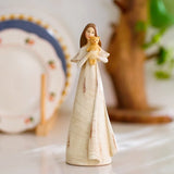 Triogift Resin Crafts Decoration Home Decoration Angel Figure Statue Creative Decoration Birthday Gift Table Decoration