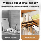 Triogift  Kitchen Under Cabinet Basket Storage Shelf Cutting Board Rack Kitchen Closet Rack Under Desk Cabinet Office Bathroom Organizers