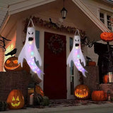 Triogift Halloween LED Light Hanging Ghost For Halloween Party Home Outdoor Indoor Decoration Large Glowing Spooky Lamp Horror Props 2024