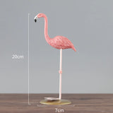 Triogift Resin Pink Flamingo Figurine