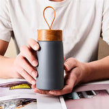 Triogift  -  1pc 280ml Insulated Coffee Mug 304 Stainless Steel Tumbler Water Thermos Vacuum Flask Water Bottle Portable Mug Thermal Cup