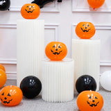 Triogift 5/10PCS Halloween ThemeLantern Balloon Pumpkin Ghost Festival Lantern Balloon Pumpkin Balloon Halloween Party Decor Supplies