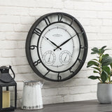 Triogift Clock Wall Decor 18 X 2 X 18 in Analog Bronze Park Outdoor Wall Clock Traditional Large Living Room Decoration Free Shipping