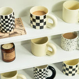 Triogift  -  Korean Style Ceramic Mug Coffee Cups Home Office Tea Cup Coffee Cups Korean Mug Nordic Home drinkware Japan Mug