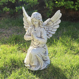 Triogift Angels Statues European Resin Angel Decoration Figurine Outdoor Home Desktop Garden Gifts