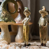 Triogift Mushroom Fairy Figurines