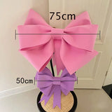 Triogift  Christmas Tree Decoration New Year Party Prop Christmas Big Bow EVA Shop Display Wedding Party Prop Festivity Occasion DIY