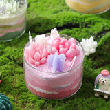 Triogift Velas Regalo Invitados Guest Gift Candles DIY Cactus Sand Candle Home Decorative Candles Souvenirs for Wedding Guests