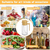 Triogift  2in1 Oil Spray Bottle Home Camping BBQ Vinegar Sauce Sprayer Bottle Kitchen Cooking Oil Dispenser Air Fryer Sprayer Gadgets