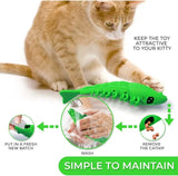 Triogift  Cat Toothbrush Toy Cat Dental Care Durable Hard Rubber Catnip Cat Interactive Toothbrush Chew Clean Mouth Toy Cat Treat Supplies