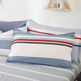 Triogift  High Quality Cotton Bedding Set Duvet Cover with Pillowcases Breathable Sweat-wicking Plenty of Sizes Available