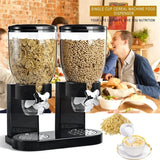 Triogift  Large Capacity Food Storage Dispenser Storage Containers Oatmeal Nuts Candy Dispenser Jars Kitchen Cereal Storage Containers