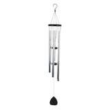 Triogift Wind Chimes Chrome Metal Outdoor Wind Chime Home Decoration Wall Hanging Decor Crafts Garden