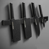 Triogift  Magnetic Knife Holder 304 Stainless Steel Magnet Tool Bar Strip Rack Kitchen Utensil Rack Chef Knives Storage Knife Stand Holder