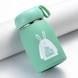 Triogift  -  1pc 320ml Rabbit Cute Insulating Bottle Portable Home Female Office Water Cup Stainless Steel Insulated Coffee Cup Vacuum Bottle