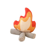 Triogift Creative Bonfire Flame Pillow for Kids Soft Plush Toys Cute Stuffed Flame Toy Girls Bedroom Home Decor Dolls Ornaments