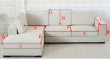 Triogift Luxury Soft Sofa Cover for Living Room Non-Slip Solid Thick Sofa Cushion Mat Simple Style Plush Sofa Towel Home Couch Decor