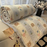 Triogift Quilt Comforter  Summer Nordic Luxury Wind Summer Cool Girl Heart Bedroom Summer Bedding Air Conditioning Dormitory