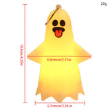 Triogift 1PC Halloween LED Ghost Lights Party Ambience Decoration Halloween Home Decoration Supply Props