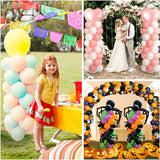 Triogift 1/2set Balloon Column Stand Kit 2M Adjustable Ballon Tower Holder for Wedding Birthday Party Baby Shower Christmas Decorations