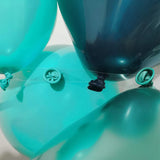 Triogift  Tiffany Dark Teal Balloon Garland Arch Kit Baby Shower Boys 1st Birthday Wedding Balloon Wall Party Backdrop Decoration