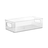 Triogift Table Top Transparent Storage Box Book Box Cosmetic Jewelry Finishing  Lovely Student Storage Basket Acrylic Organizer Box