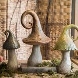 Triogift Mushroom Fairy Figurines