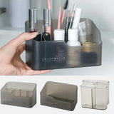 Triogift Multi-functional Make Up Cosmetics Organizer Storage Box Skin Care Products Remote Control Cosmetics Jewelry Storage Box