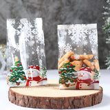 Triogift Christmas Snowman Baked Goods Bag Merry Christmas Decor For Home  Xmas Party New Year Navidad Natal Cristmas Packging Bags