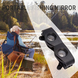 Triogift  Professional Portable Magnifying Glass Handheld Binoculars Telescope Magnifier For Outdoor Fishing Watching Theater TV Sight