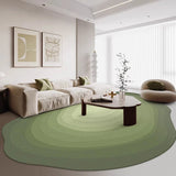 Triogift  Modern Simple Carpet Irregular Living Room Decoration Carpets Light Luxury Cloakroom Soft Rug Home Bedroom Bedside Plush Rugs