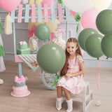 Triogift Sage Green Balloons Garland Arch Kit Different Size 5/10/12/18Inch Birthday Party Decoration Ballon Baby Shower Wedding Globos