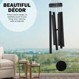 Triogift Deep Tone Wind Chimes Room Decoration Home Décor Sympathy Gift Macrame Garden Patio Yard Windchimes Outdoors Decorations Outdoor