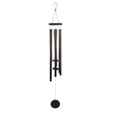 Triogift Wall Hanging Decor Bronze Pine Metal Outdoor Wind Chimes Home Decoration Crafts Garden