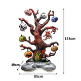 Triogift Halloween Balloons Inflatable Ghost Tree Pumpkin Terror Blood Eyes Skeleton men Spider Halloween Foil Balloons Party Decorations