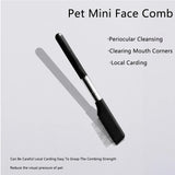 Triogift  Pet Facial Cleaning Comb Removes Tear Stains Eye-poop Comb Dog Hair Repair Scissors Cat Hair Comb Pet Clean Supplies Accessories