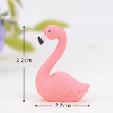 Triogift Mini Flamingo Figurine